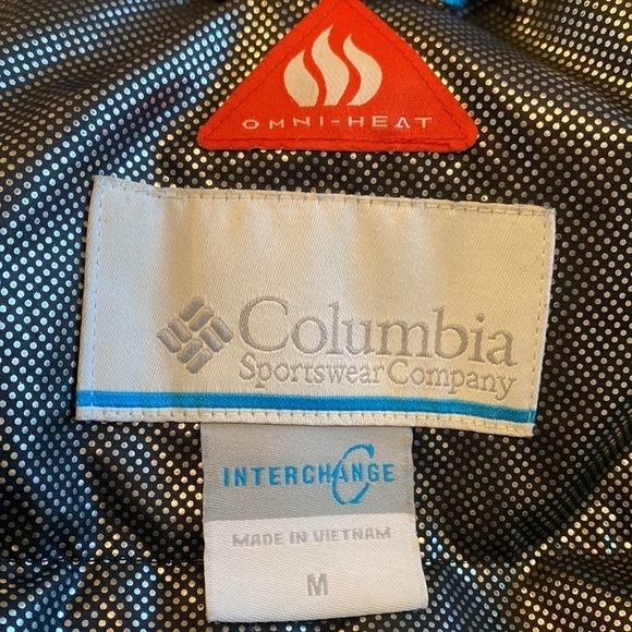 Columbia Omni Heat Zip Up Puffer Jacket, Black, Men’s Medium - Picture 8 of 12